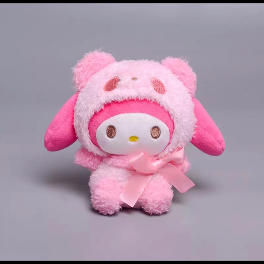 My Melody Mascot Plush Keychain